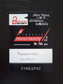 3rd Infocom Security badge